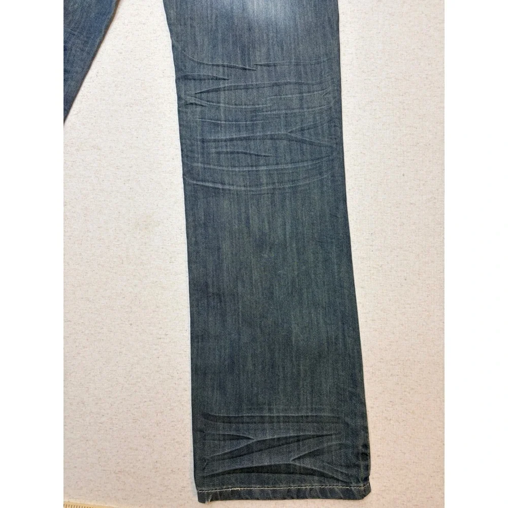 Buffalo David Bitton Driven Slim Straight Jeans Mens 20 Medium Wash Denim NWT